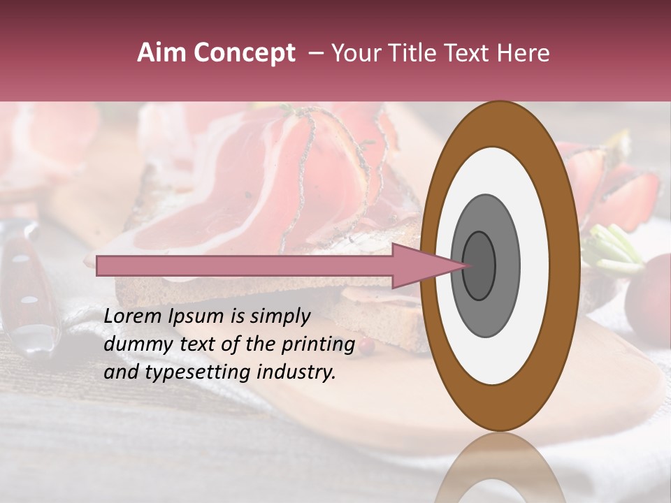 Food Salted European PowerPoint Template