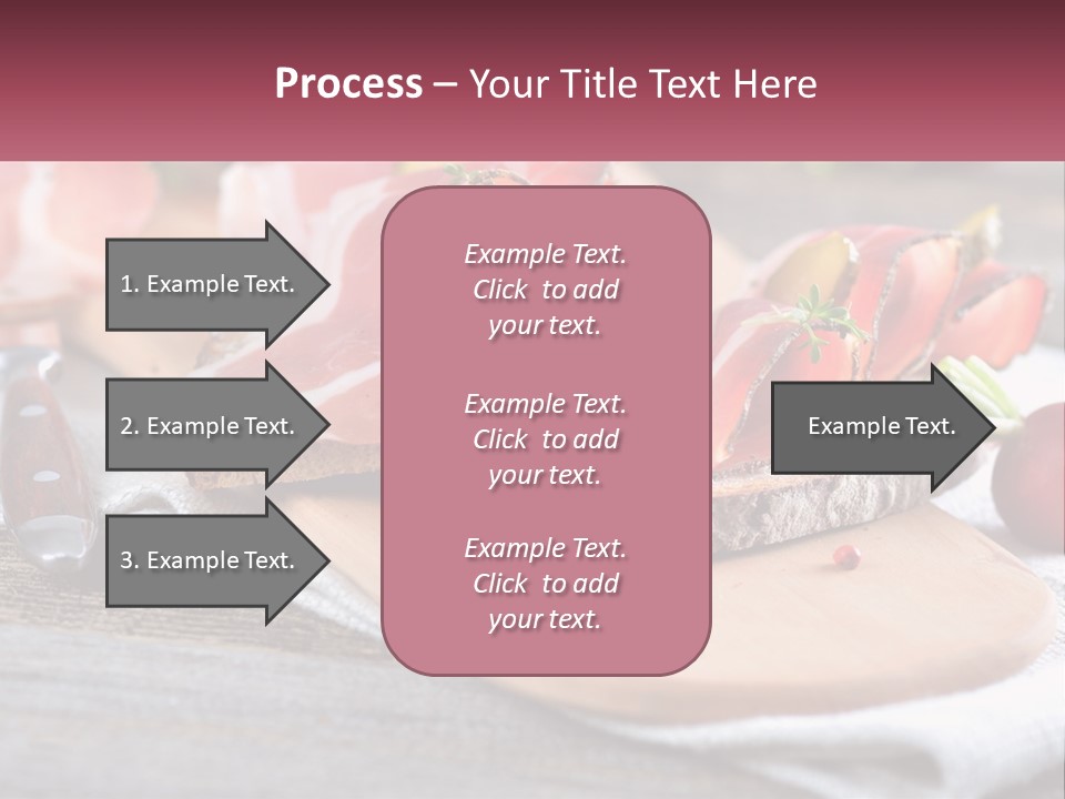 Food Salted European PowerPoint Template