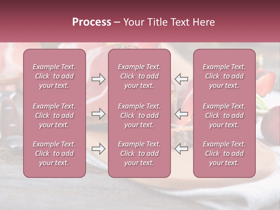 Food Salted European PowerPoint Template