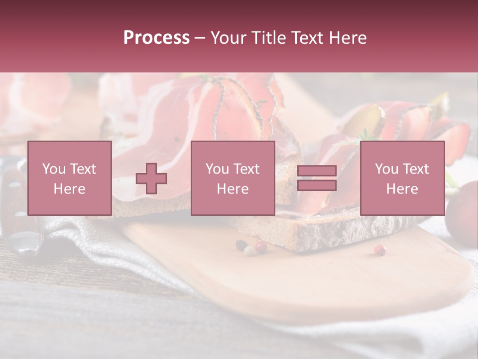 Food Salted European PowerPoint Template