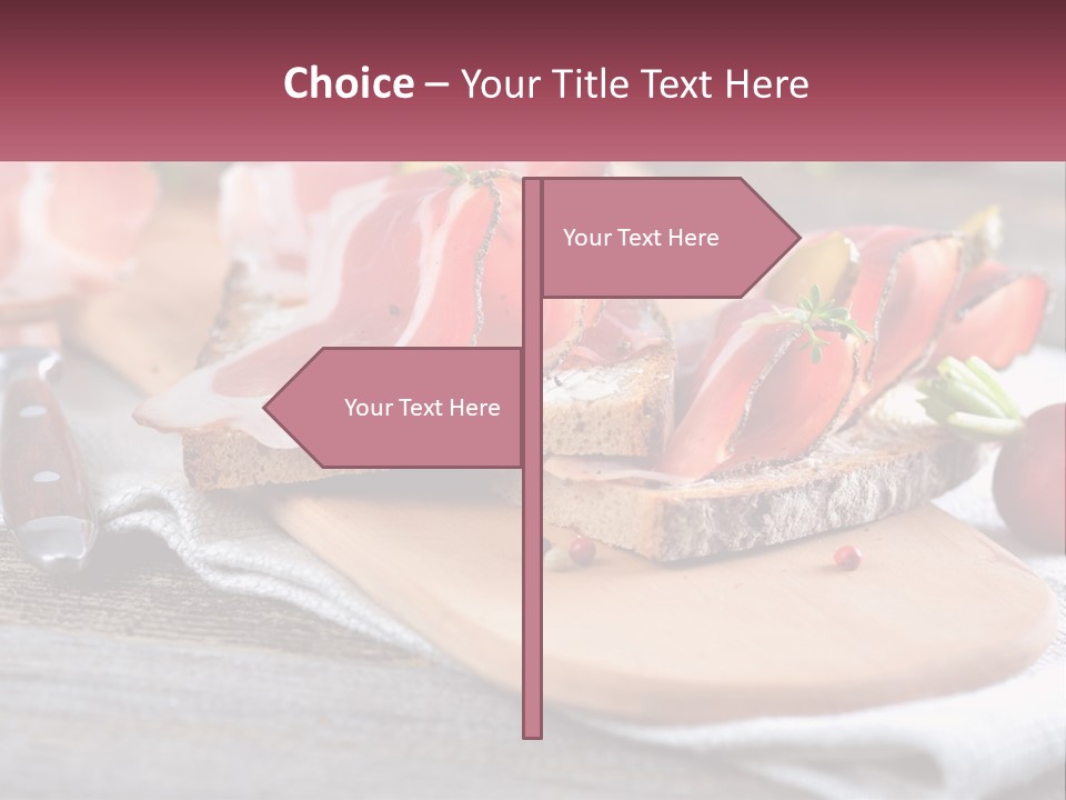 Food Salted European PowerPoint Template