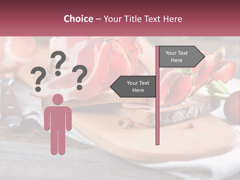 Food Salted European PowerPoint Template