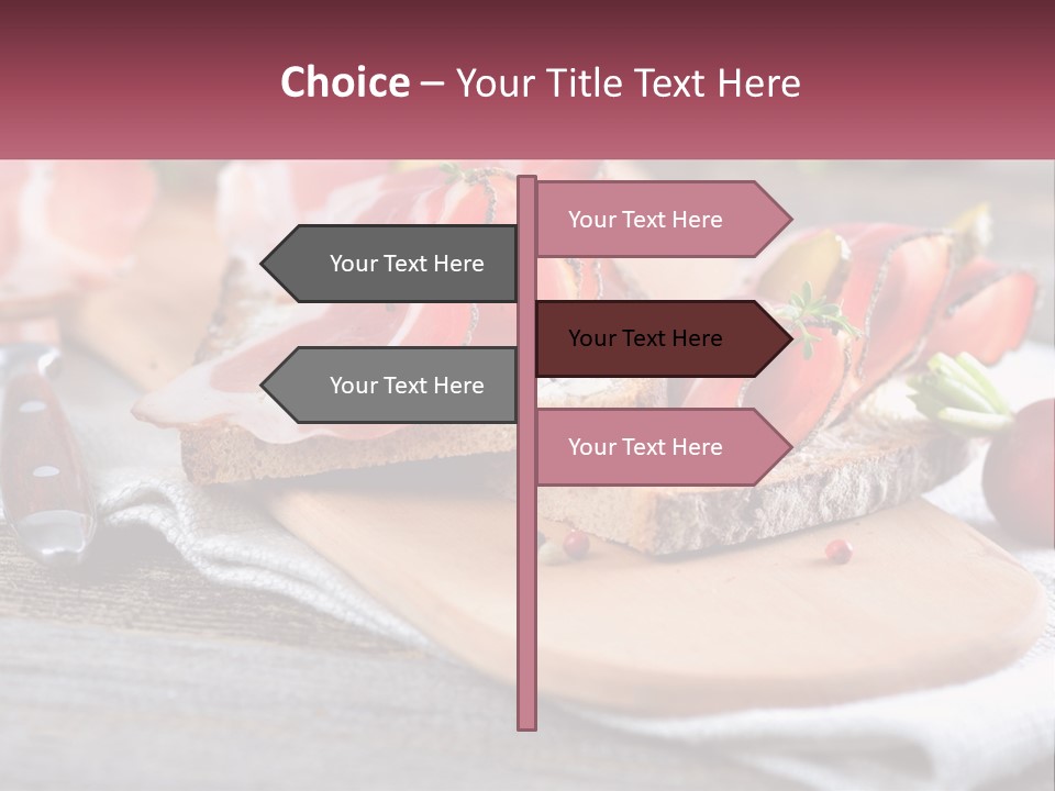 Food Salted European PowerPoint Template