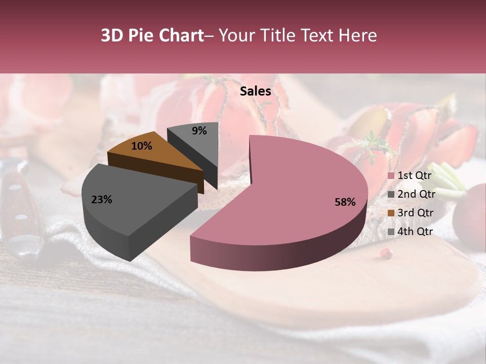 Food Salted European PowerPoint Template