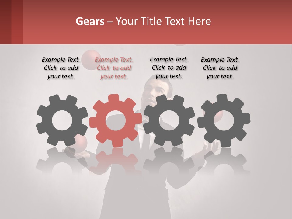 Concept Adults Occupation Juggler PowerPoint Template