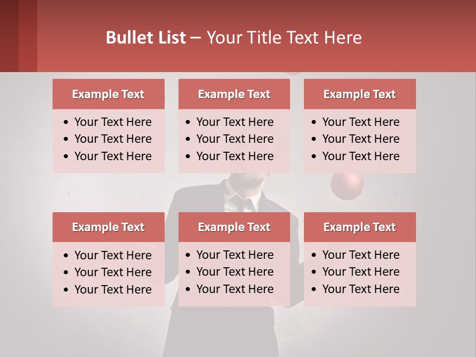 Concept Adults Occupation Juggler PowerPoint Template