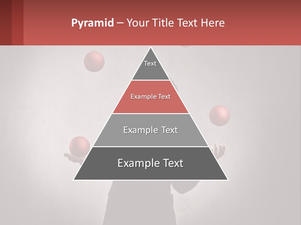 Concept Adults Occupation Juggler PowerPoint Template