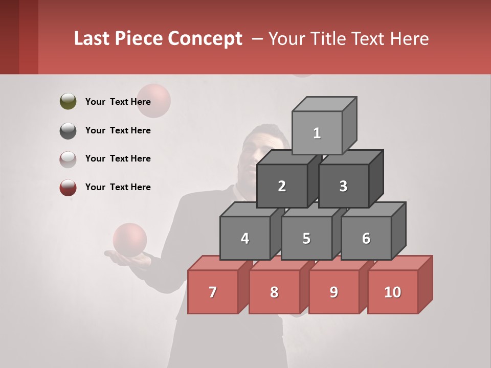 Concept Adults Occupation Juggler PowerPoint Template