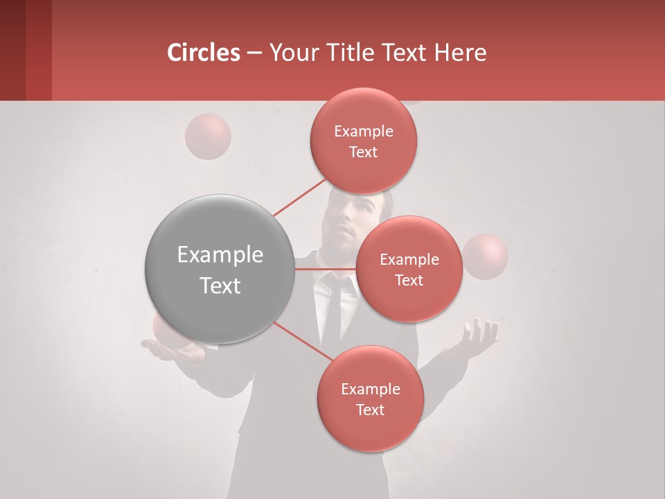 Concept Adults Occupation Juggler PowerPoint Template