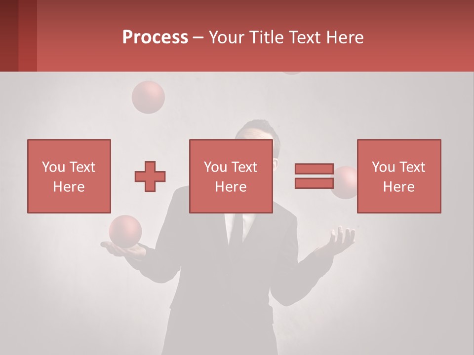 Concept Adults Occupation Juggler PowerPoint Template