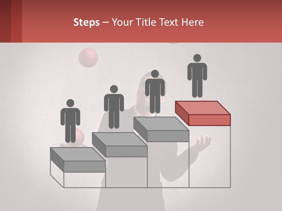 Concept Adults Occupation Juggler PowerPoint Template