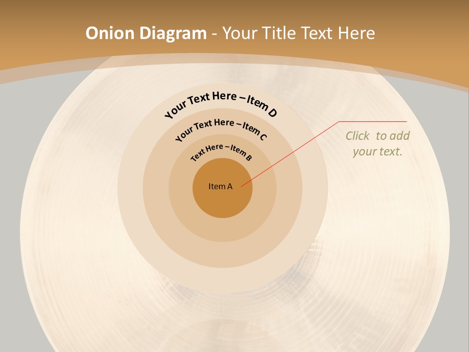 Round Equipment Music PowerPoint Template