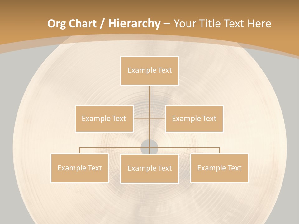 Round Equipment Music PowerPoint Template