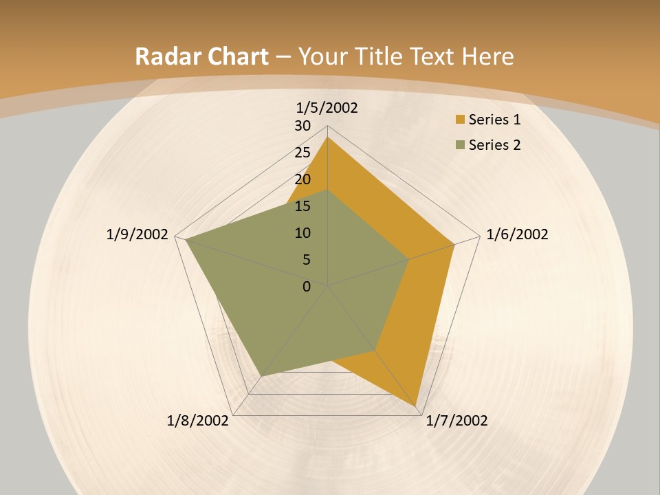 Round Equipment Music PowerPoint Template