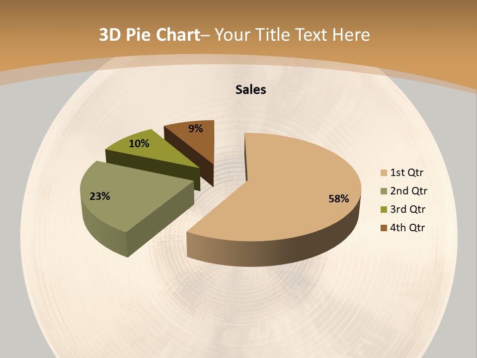 Round Equipment Music PowerPoint Template