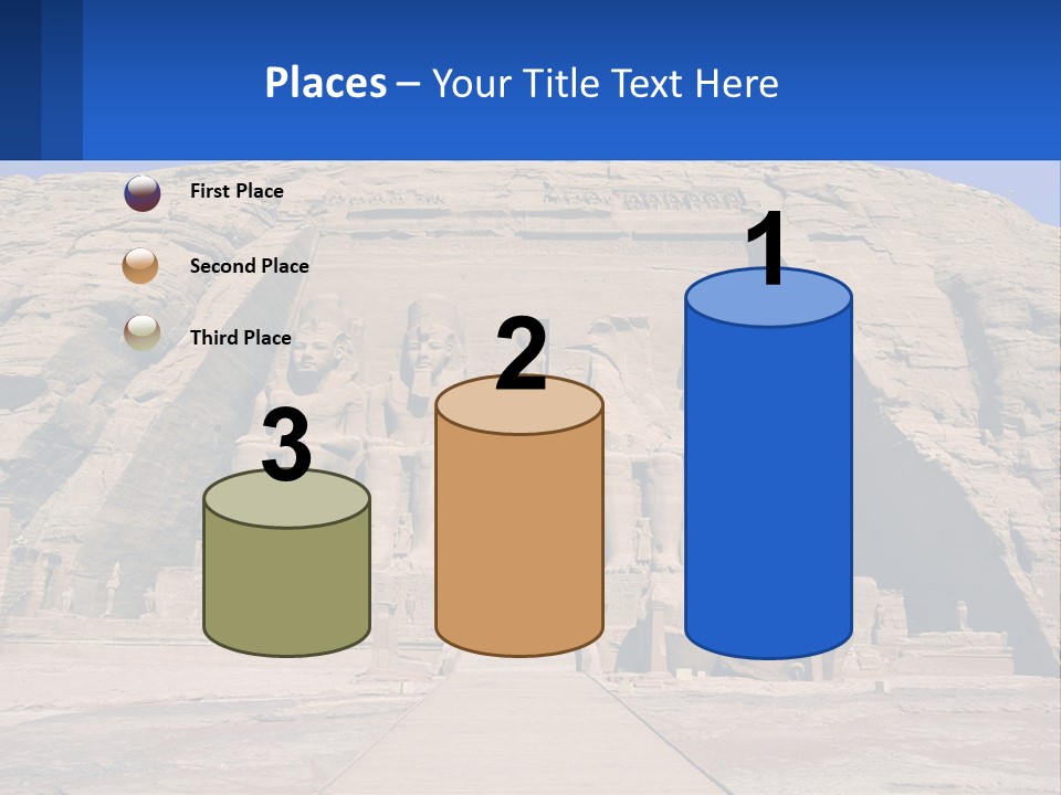 Egypt Landmark Ruins PowerPoint Template