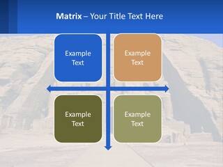 Egypt Landmark Ruins PowerPoint Template