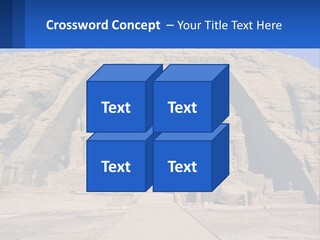 Egypt Landmark Ruins PowerPoint Template