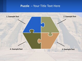 Egypt Landmark Ruins PowerPoint Template