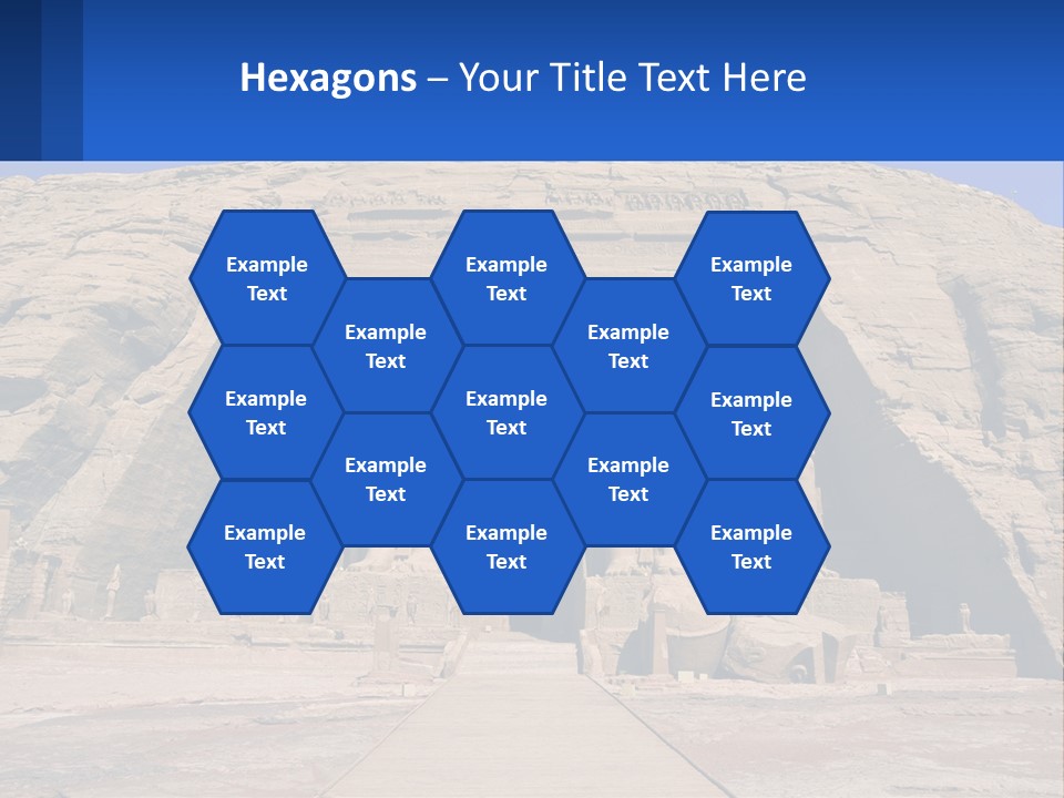 Egypt Landmark Ruins PowerPoint Template
