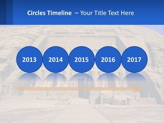 Egypt Landmark Ruins PowerPoint Template