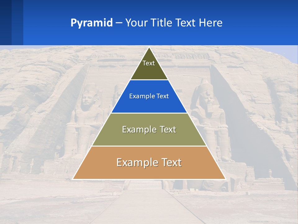 Egypt Landmark Ruins PowerPoint Template