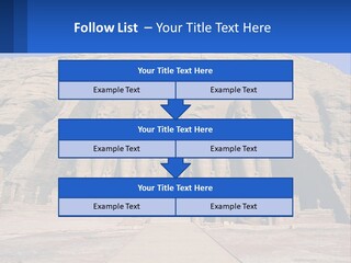 Egypt Landmark Ruins PowerPoint Template
