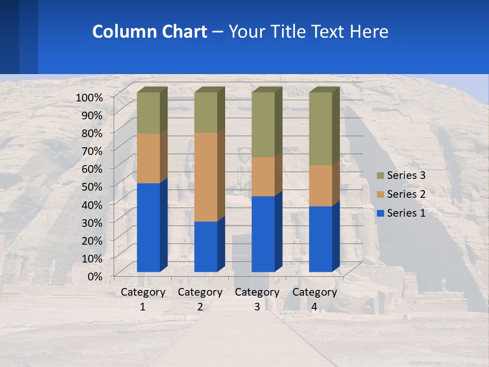 Egypt Landmark Ruins PowerPoint Template