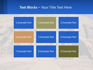 Egypt Landmark Ruins PowerPoint Template
