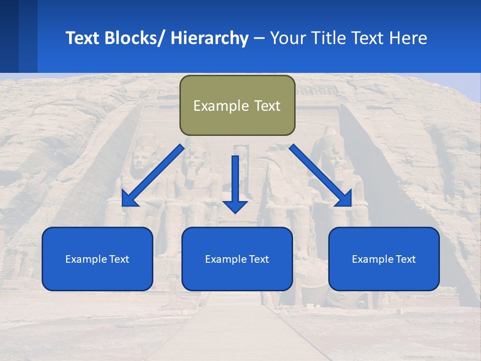 Egypt Landmark Ruins PowerPoint Template
