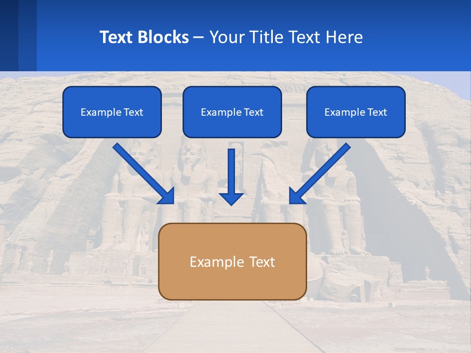 Egypt Landmark Ruins PowerPoint Template