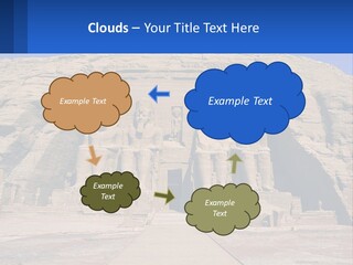 Egypt Landmark Ruins PowerPoint Template