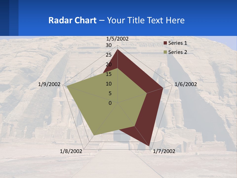 Egypt Landmark Ruins PowerPoint Template