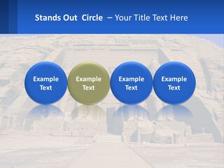 Egypt Landmark Ruins PowerPoint Template