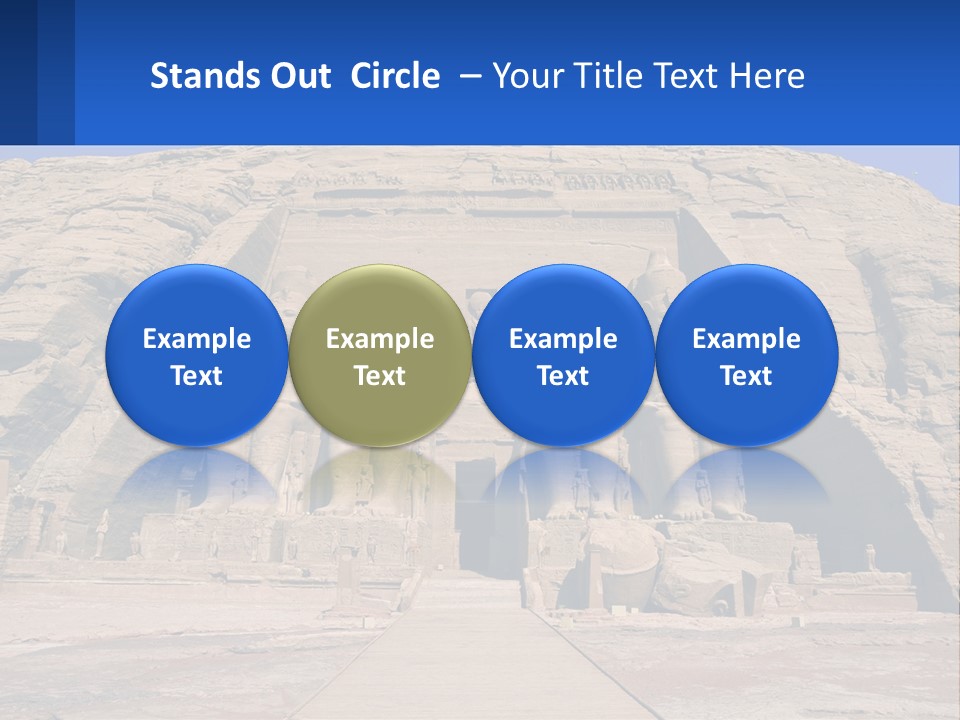 Egypt Landmark Ruins PowerPoint Template