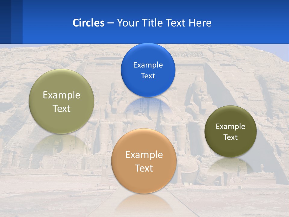 Egypt Landmark Ruins PowerPoint Template