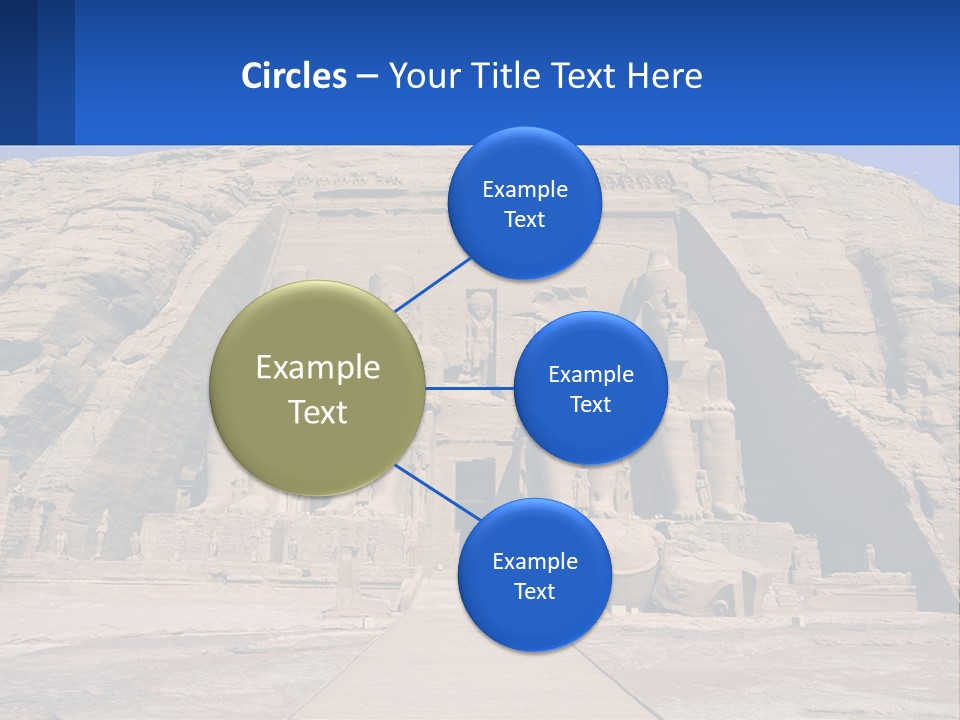 Egypt Landmark Ruins PowerPoint Template