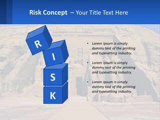 Egypt Landmark Ruins PowerPoint Template