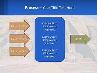 Egypt Landmark Ruins PowerPoint Template