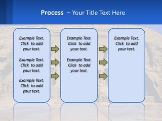Egypt Landmark Ruins PowerPoint Template
