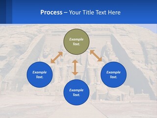 Egypt Landmark Ruins PowerPoint Template