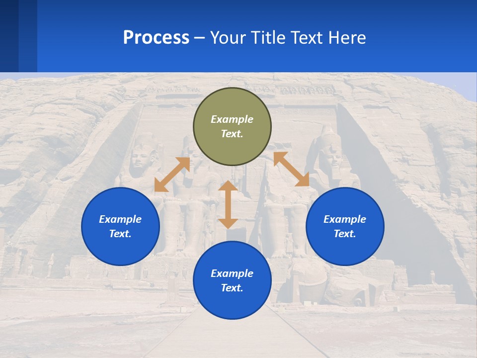 Egypt Landmark Ruins PowerPoint Template