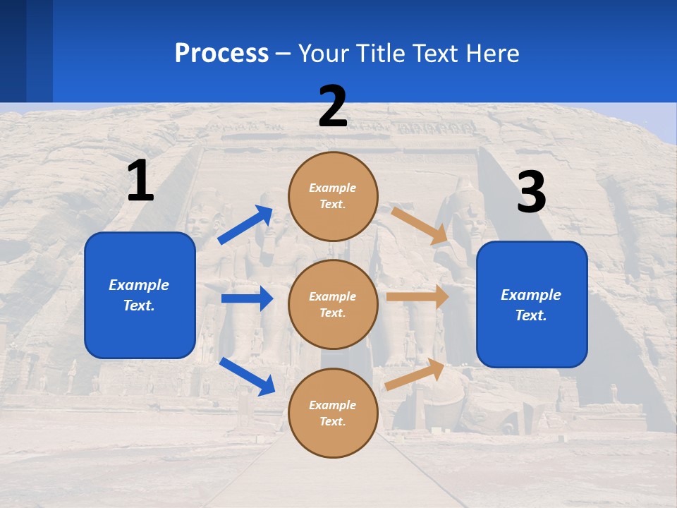 Egypt Landmark Ruins PowerPoint Template
