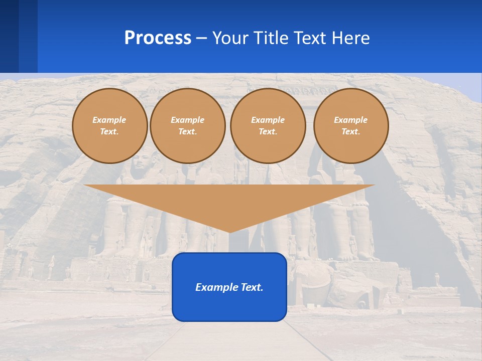 Egypt Landmark Ruins PowerPoint Template