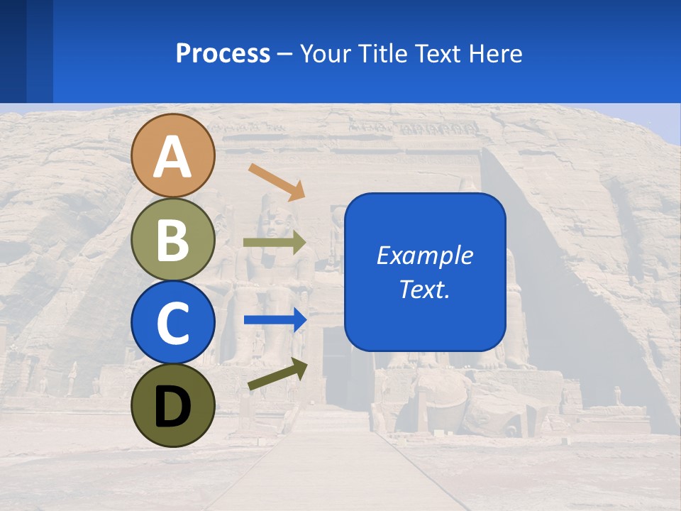 Egypt Landmark Ruins PowerPoint Template