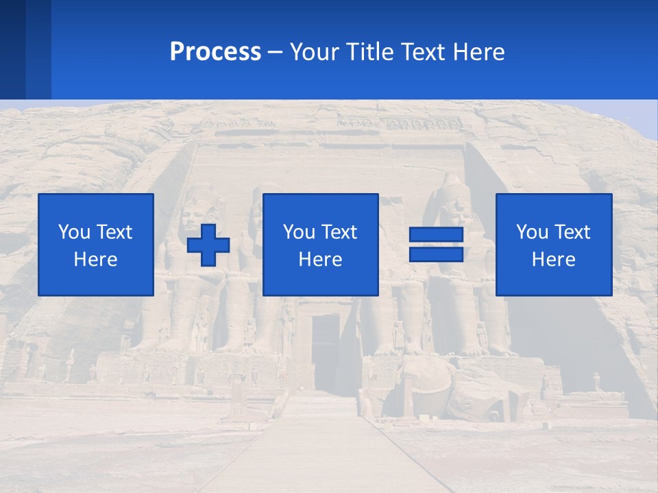 Egypt Landmark Ruins PowerPoint Template