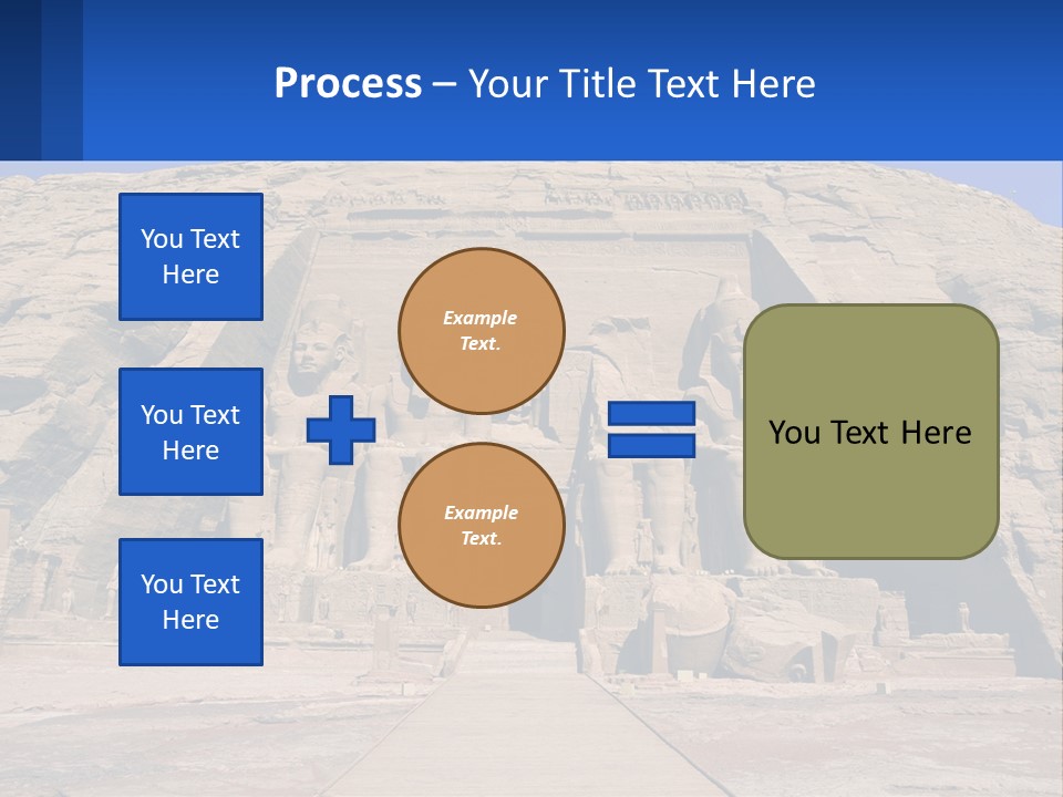 Egypt Landmark Ruins PowerPoint Template