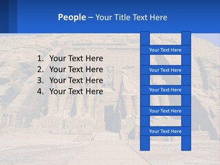 Egypt Landmark Ruins PowerPoint Template