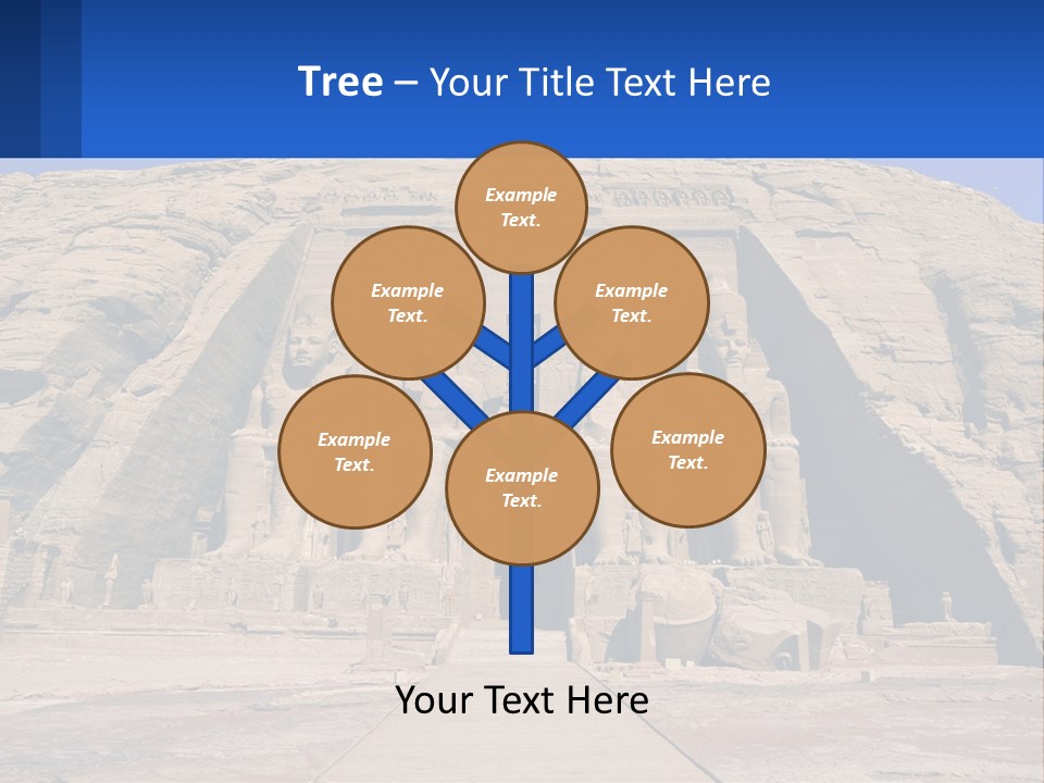 Egypt Landmark Ruins PowerPoint Template