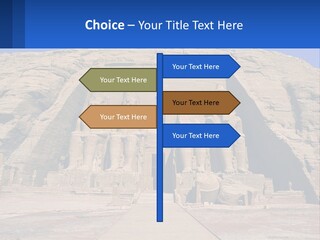 Egypt Landmark Ruins PowerPoint Template